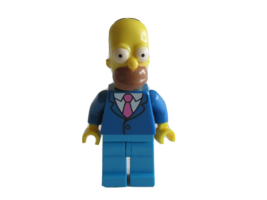 Lego HOMER (SUIT + TIE) The Simpsons Series 2 Minifigure Date Night Vale... - $177.01 MXN
