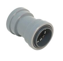 Southwire P-CP-075-Q5 3/4" CIC Push Install 5-Pack PVC Coupling, Gray - $12.99