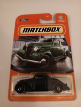 Matchbox 2024 #62 Dark Green 1936 Ford Coupe MBX Showroom Series MOC - £7.85 GBP