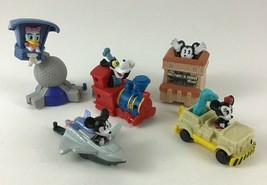 Mickey Minnie Runaway Railway McDonald&#39;s Dinosaur Mission Space Goofy 5pc Lot - $17.77