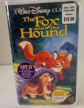 The Fox and the Hound 1994 VHS Walt Disney Black Diamond Classic Sealed New - £26.46 GBP