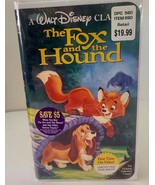 The Fox and the Hound 1994 VHS Walt Disney Black Diamond Classic Sealed New - £26.48 GBP