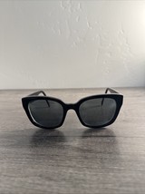 WARBY PARKER Sunglasses AUBREY 100 Black Butterfly Square FRAMES ONLY 55... - $19.87