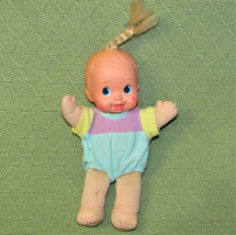 Magic Nursery Baby Doll Newborn Mattel 1992 Blond 9&quot; It&#39;s A Girl Original Outfit - £10.61 GBP
