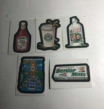 Lot of 5 Topps Wacky Packages Cards and Stickers - £15.81 GBP