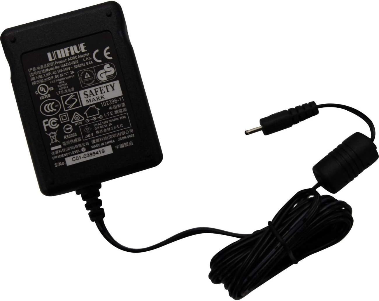 Black Elmo 5Za0000309 Document Camera Ac Adapter For Mo-1 And Mo-1W Visual - $73.95