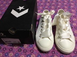 Converse CTAS Big eyelet ox egret natural off white Sz 3 junior New in Box - £35.60 GBP