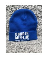 Men&#39;s Dunder Mifflin Beanie The Office Paper Company Blue One Size - £11.18 GBP