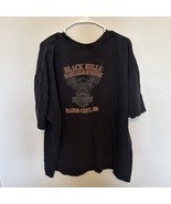 Harley Davidson Black Hills Rapid City S.D. T-shirt Size 3XL SMALL TEAR - $27.17 CAD