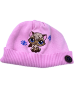 LPS Littlest Pet Shop Hat Knit Beanie Cap Y2K RARE Girls 4-7 Kids Embroi... - $59.93