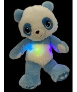 Lullabrites Panda Bear Plush Light Blue Musical Light-Up Color Baby Love... - $22.43 CAD