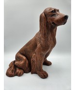 Irish English Setter Dog Figurine Ceramic J.C. Schoch - Lifelike, Realistic - £17.88 GBP