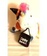 Dandee Animated Musical Candy Bandit Unicorn 8&quot; Halloween Plush - $42.08 CAD