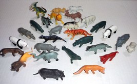 Plastic Animals Lot of 28 Vintage - £10.25 GBP