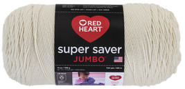 Red Heart Super Saver Yarn, Medium, Acrylic, Jumbo 14 Oz., Aran - £12.36 GBP