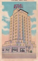 Kyle Hotel Temple Texas TX Postcard C20 - $2.99