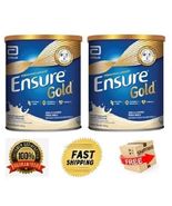 2 Cans Abbott EnsureGold Complete Nutrition Milk Powder Vanilla Flavored... - £112.03 GBP