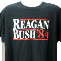 Reagan Bush 1984 Election Throwback T-Shirt sz XL Mens 1984 Republican President - £15.12 GBP