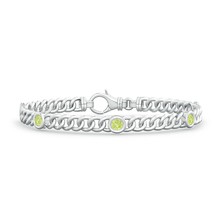 Authenticity Guarantee

ANGARA Natural Peridot Curb Chain Link Bracelet in Si... - $360.05+