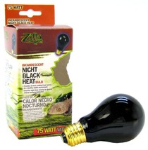 Zilla Night Time Black Light Incandescent Heat Bulb 75 Watts - £22.97 GBP