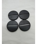 (4) 1998 Target Games Black Circular Miniature Bases 7/8&quot; - €10,31 EUR