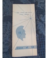1963 East Lansing High School Alumni Reunion Class of 1948 15 Year Booklet  - $13.61 CAD