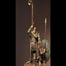 1/32 Resin Model Kit Gallic Warrior Trumpeter Unpainted - $34.89