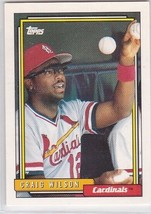 M) 1992 Topps Baseball Trading Card - Craig Wilson #646 - $1.97
