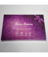 Set of 6 Shower Steamers Aromatherapy Shower Bombs Tablets Cleverfy Sealed - £12.70 GBP