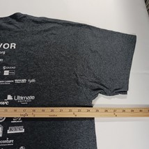 Jerzees Heavyweight Blend LIGHT THE NIGHT WALK Men Gray Cotton Blend T-Shirt 2XL image 5