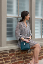 Toggle Accent Shoulder or Crossbody Bag | Reds &amp; Browns - $112.00