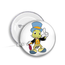 Jiminy Cricket BUTTON Pin Pinback Buttons Disney Badge Gift - $2.99