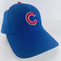 Chicago Cubs Logo New Era 39Thirty Flex Fitted Hat Cap Size S/M - £12.29 GBP