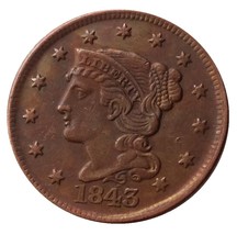  Direct Selling U.S. Big Cents (1839-1852) 14 Years Optional Foreign Copy Commem - £6.68 GBP