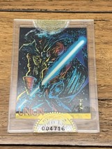 WIZARD COMIC CARDS GOLD FOIL: UNION #004716 Vintage Series 3 Jim Lee CV JD - $218.93 MXN