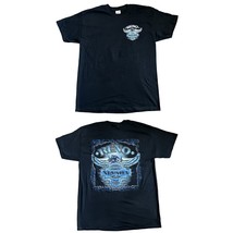 2013 Reno Nevada Bike Rally 19th Anniv T Shirt Sz L Black Motorcycle Bik... - $15.79