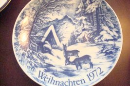 Schumann Bavaria Germany Weihnachter (Christmas) 1972 Plate, Etch Compat... - £26.90 GBP