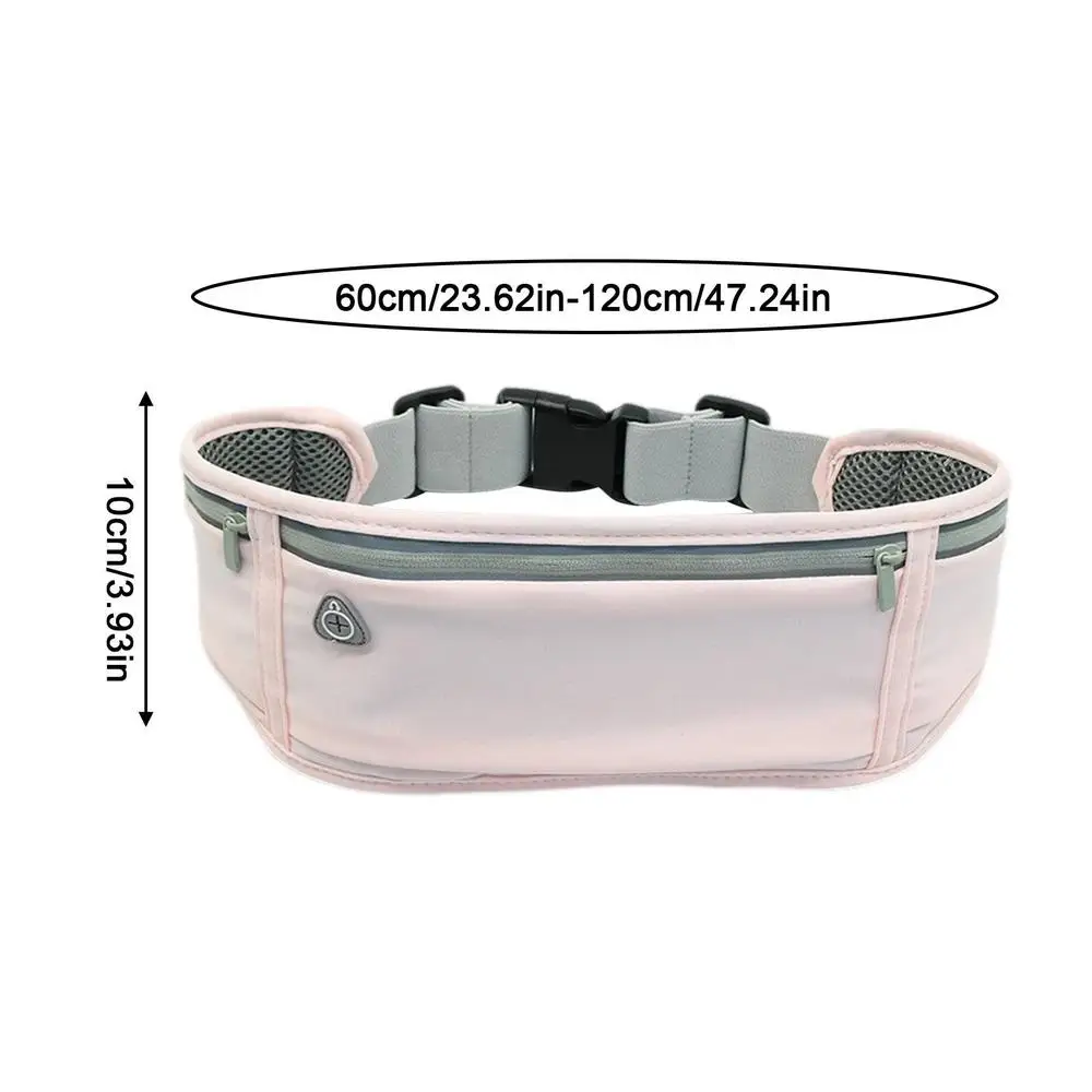 Slim Running Belt Portable Exercise Waist Pack With Pockets Reusable  Waist Pack - $66.91