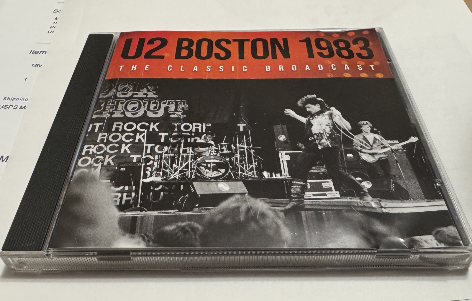 U2 Live in Boston on 5/6/83 CD Rare FM Broadcast from The Orpheum Theatre  - $20.00
