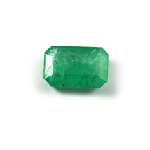 Natural Zambian Emerald Octagon Shape Faceted Cut Gemstone For Jewelry M... - $792.24 MXN