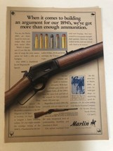 Marlin 1894s  Vintage Print Ad Advertisement  pa16 - $9.80