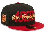 SAN FRANCISCO 49ERS New Era 59FIFTY 2022 DRAFT ON-STAGE Fitted Hat 7 1/2&quot; - $37.34