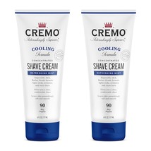 Cremo Barber Grade Cooling Shave Cream, Astonishingly Superior Ultra-Sli... - $33.99