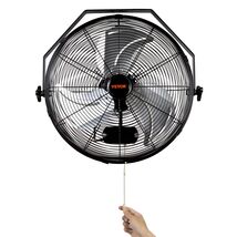 VEVOR 2 Wall Mount Fan Non-oscillating type, 18&quot;, 3-speed Velocity Max. ... - $108.99