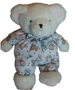 Vintage Carters Prestige Teddy Bear Lovey Terry Plush Rattle Pastel Kawaii - €37,64 EUR