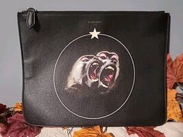 Givenchy Monkey Brothers Clutch Bag - 11.5 X 9" - $489.89
