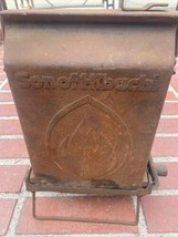 Vintage Son Hibachi Fold Open Portable Cast Iron Charcoal Grill  used - $123.75