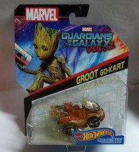 Hot Wheels Guardians of the Galaxy Vol 2 Groot Go Kart  Die-cast Marvel  DXM05 - £7.72 GBP