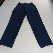 Bruno Bellini The Famous Jeans Y2K High Waist Pockets Blue Size 7/8 (25×26) image 10