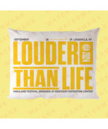 LOUDER THAN LIFE MUSIC FESTIVAL 2024 Pillow Cases - $428.36 MXN